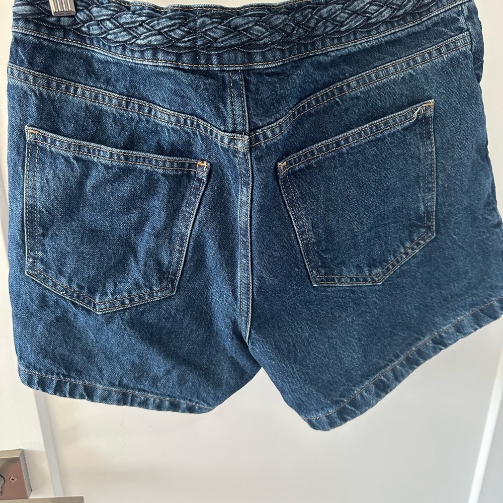 Frame Denim Braided Waistband Short - Picture 7 of 7